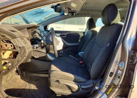 2016 Hyundai Elantra Se from USA, damaged, VIN 5NPDH4AE2GH766871